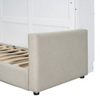 Letto Murphy Convertibile Matrimoniale e Divano - Design Salvaspazio 2 in 1 con Contenitore Integrato, Meccanismo a Doppio Pistone