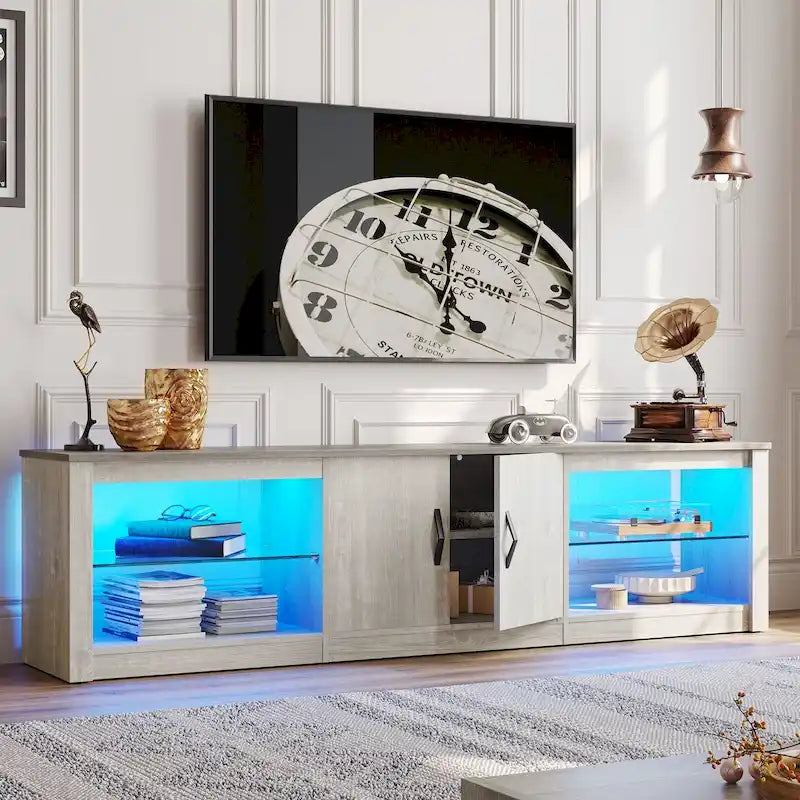 Mobile TV da 70 pollici con illuminazione RGB in 20 colori, centro d'intrattenimento