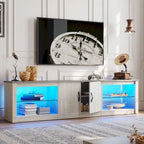 Mobile TV da 70 pollici con illuminazione RGB in 20 colori, centro d'intrattenimento