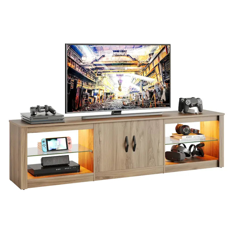 Mobile TV da 70 pollici con illuminazione RGB in 20 colori, centro d'intrattenimento
