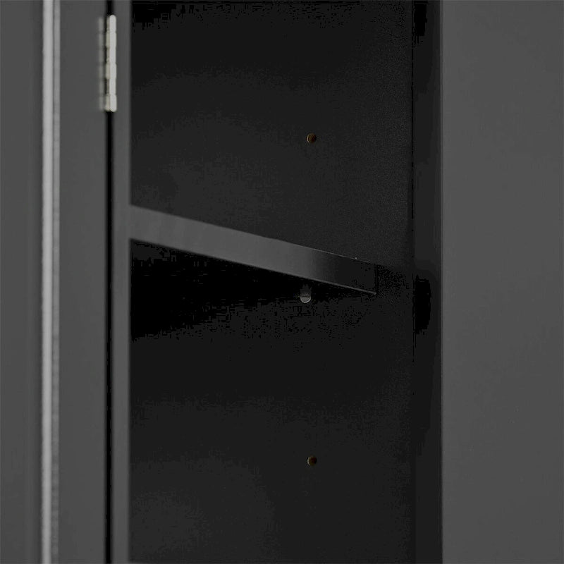 Scarpiera elegante e moderna con ripiani regolabili