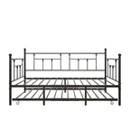 Struttura letto in metallo divano letto piazza singola con letto estraibile