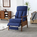 Poltrona con struttura in legno