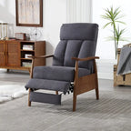 Poltrona con struttura in legno