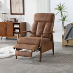 Poltrona con struttura in legno