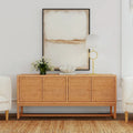 Credenza in Rattan 4 Ante 76