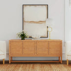 Credenza in Rattan 4 Ante 76