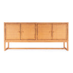 Credenza in Rattan 4 Ante 76