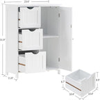 Badezimmer-Bodenschrank
