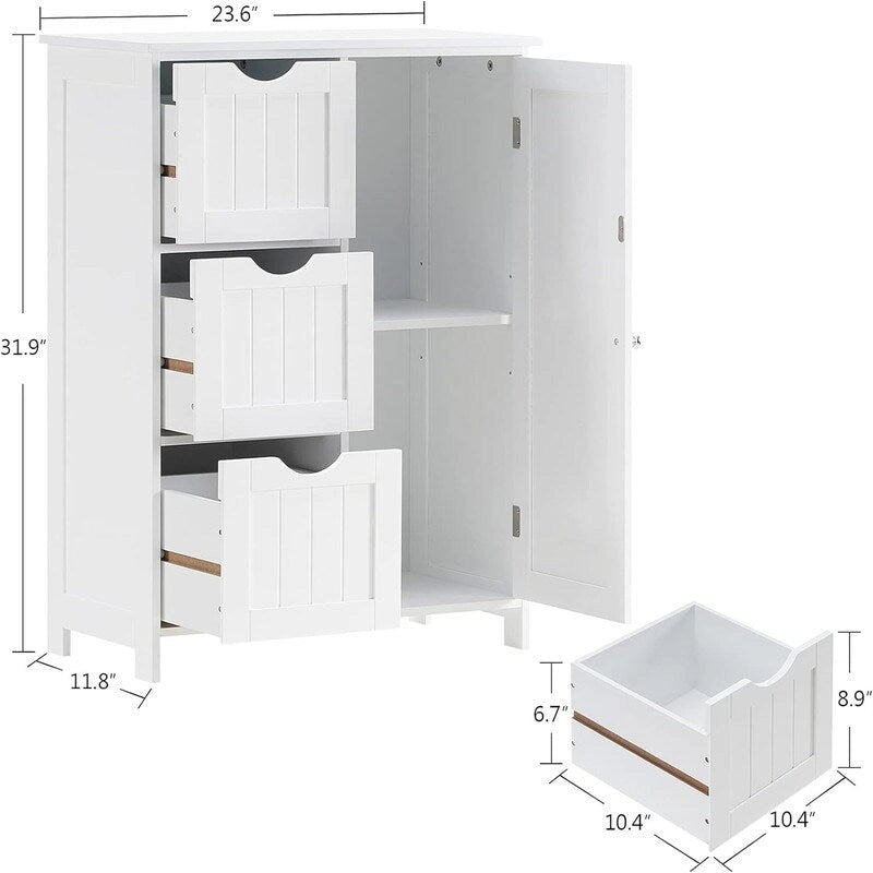 Mobiletto bagno a terra