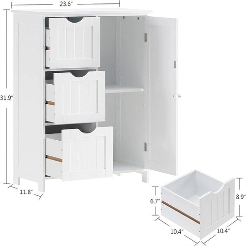 Mobiletto bagno a terra