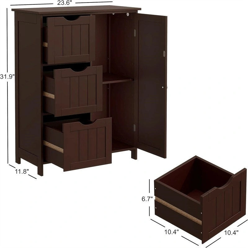 Badezimmer-Bodenschrank