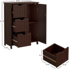 Badezimmer-Bodenschrank